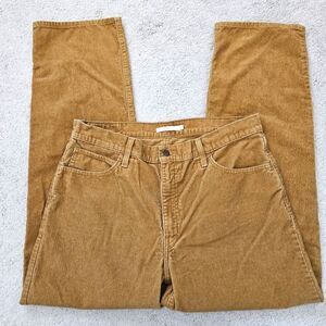 Levis | 94 Baggy Corduroy Cotton Mid-Rise Pants, Womens 32